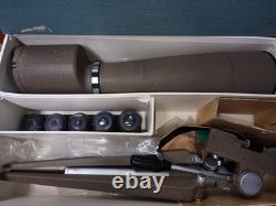 SWIFT SPOTTING SCOPE MODEL 821 WithTRIPOD 5 LENSES ORIGINAL BOX nice Condition