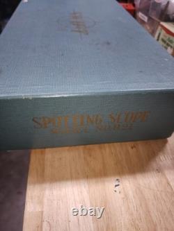 SWIFT SPOTTING SCOPE MODEL 821 WithTRIPOD 5 LENSES ORIGINAL BOX nice Condition