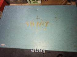 SWIFT SPOTTING SCOPE MODEL 821 WithTRIPOD 5 LENSES ORIGINAL BOX nice Condition