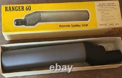 Saturn Ranger 60 20x60mm Straight Porro Prism Spotting Scope with Dust Caps