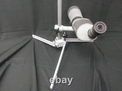 Scope stand ADJUSTABLE LEGS 7/8 rod-High Power-Small-bore Gray/White, PRS