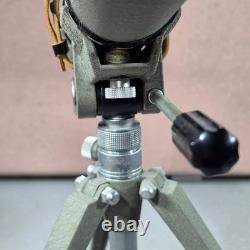 Selsi Spotting Scope 60mm 15x-60x Zoom Green Vintage Japan Tripod Good