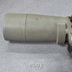 Selsi Spotting Scope 60mm 15x-60x Zoom Green Vintage Japan Tripod Good