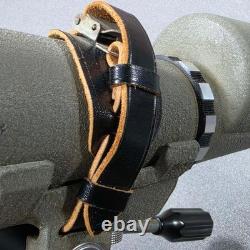 Selsi Spotting Scope 60mm 15x-60x Zoom Green Vintage Japan Tripod Good