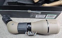 Sig Sauer #SOO82001 OSCAR8 27-55x80 HDX Angled Spotting Scope, Flat Dark Earth