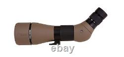 Sig Sauer #SOO82001 OSCAR8 27-55x80 HDX Angled Spotting Scope, Flat Dark Earth