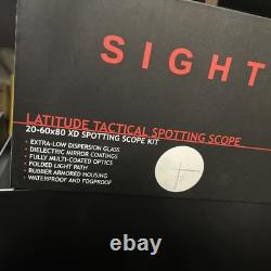 Sightmark Latitude 20-60x80 XD Tactical Spotting Scope SM11034T
