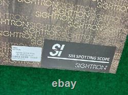 Sightron Spotting Scope SIH 15-45X60 with Soft Padded Carrying Case Green 31023