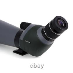 Skyoptikst 20-60x80 ED Angled Spotting Scope, Fully Multi-Coated, Christmas Gifts