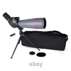 Skyoptikst 20-60x80 ED Angled Spotting Scope, Fully Multi-Coated, Christmas Gifts