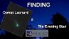 Spotting Comet Leonard Using Stellarium