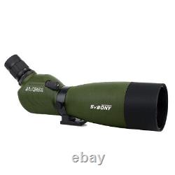 Spotting Scope FMC 25-75x70mm BAK4 Home use Zoom Telescope +49 Travel Tripod US