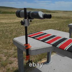 Spotting scope bench stand