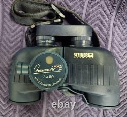 Steiner Commander III 7X50 HD Stabilized Compass
