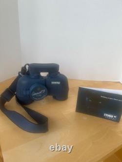 Steiner Commander III 7X50 HD Stabilized binoculars. The color is blue in good c