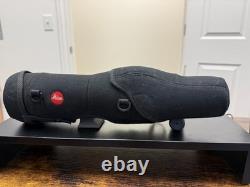 Straight angled spotting scope