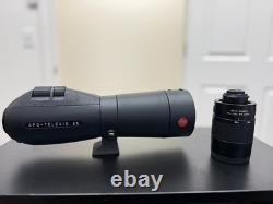 Straight angled spotting scope
