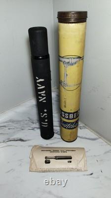 Super Rare U. S. Navy Issue MOSSBERG Model A 20x Spotshot Spotting Scope With Tube