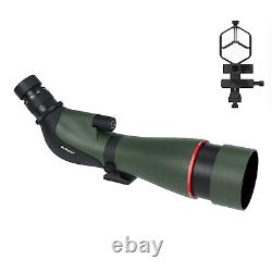 Svbony SA412 20-60×80mm Spotting Scope Detachable Eyepiece /3-Axis phone Adapter