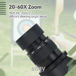 Svbony SA412 20-60×80mm Spotting Scope HD FMC 1.25 Detachable Eyepiece