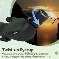 Svbony SA412 20-60×80mm Spotting Scope HD FMC 1.25 Detachable Eyepiece for bird