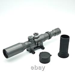 Svd 4-12X42 Weapon Scope First Focal Plane Reticle Front Clip Svd IR with Lights