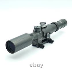 Svd 4-12X42 Weapon Scope First Focal Plane Reticle Front Clip Svd IR with Lights