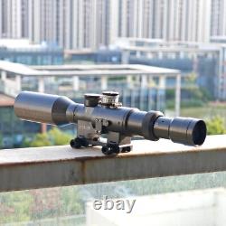 Svd 4-12X42 Weapon Scope First Focal Plane Reticle Front Clip Svd IR with Lights