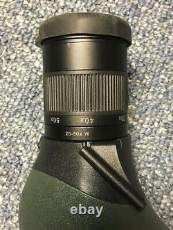 Swarovski ATM 80 HD Angled Spotting Scope 25-50x Wide Eyepiece Caps Excellent