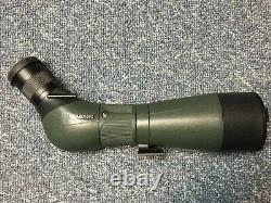 Swarovski ATM 80 HD Angled Spotting Scope 25-50x Wide Eyepiece Caps Excellent