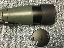 Swarovski ATM 80 HD Angled Spotting Scope 25-50x Wide Eyepiece Caps Excellent