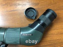 Swarovski ATM 80 HD Angled Spotting Scope with 20-60x Eyepiece Caps Excellent