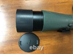 Swarovski ATM 80 HD Angled Spotting Scope with 20-60x Eyepiece Caps Excellent