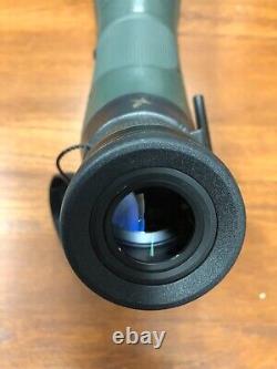 Swarovski ATM 80 HD Angled Spotting Scope with 20-60x Eyepiece Caps Excellent