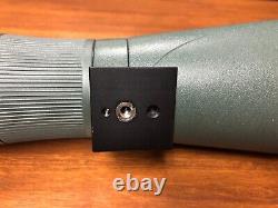 Swarovski ATM 80 HD Angled Spotting Scope with 20-60x Eyepiece Caps Excellent