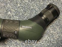 Swarovski ATS 80 HD Angled Spotting Scope with 20-60x Eyepiece Caps Excellent