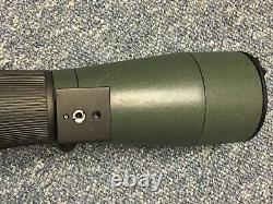 Swarovski ATS 80 HD Angled Spotting Scope with 20-60x Eyepiece Caps Excellent