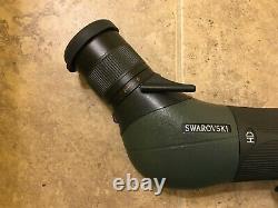 Swarovski ATS 80 HD Spotting Scope 20-60x Eyepiece Angled Pristine Condition
