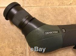 Swarovski ATS 80 HD Spotting Scope Angled 20-60x Eyepiece Case Excellent
