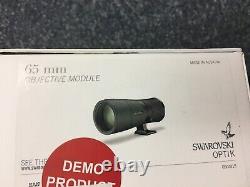 Swarovski ATX 65 Spotting Scope and 25-60x Angled Eyepiece New in Box Demo