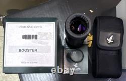 Swarovski Booster 2x Lens Booster Compact Black Spotting Scope Accessory