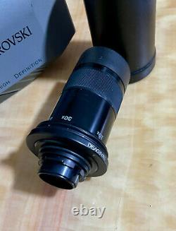 Swarovski HABICHT ST80 HD spotting scope with 20x-60x eyepiece