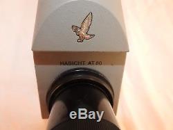 Swarovski Habicht AT80 Scope Optik, case, tripod mount