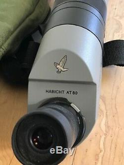 Swarovski-Habicht-ST-80-HD-Spotting-Scope-20-60 with tripod and case