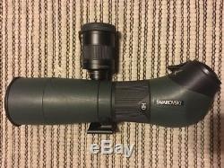 Swarovski Optik ATS 65 HD 20-60x65mm Spotting Scope withEyepiece Angled Viewing
