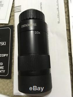 Swarovski Optik Ct-85 Habicht Spotting Scope with 20-60x eyepiece