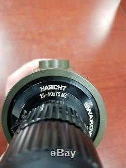 Swarovski Optik Habicht Spotting Scope 25-40x75 NZ
