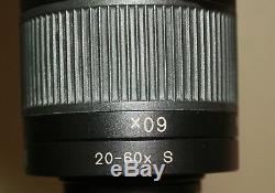 Swarovski Optik STS 80 HD with 20-60 X eyepiece