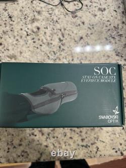 Swarovski Optik Stay-On Case for STX Eyepiece Straight Spotting Scope