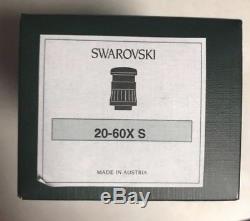 Swarovski Optiks HD-ATS80 HD Spotting Scope with 20x60x S Eyepiece 80mm Angled
